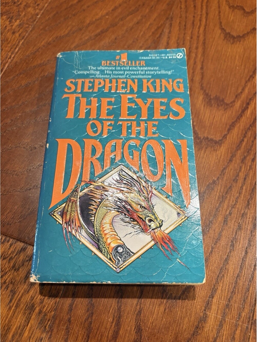 The Eyes of the Dragon by Stephen King (1988, First Signet Edition, Paperback)